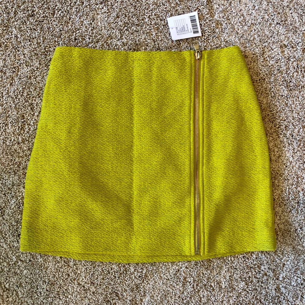 Chartreuse Urban Outfitters Skirt NWT